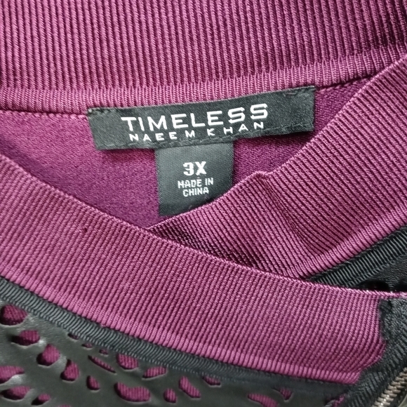 TIMELESS NAEEM KHAN Black cut-put Embellished - Picture 3 of 12